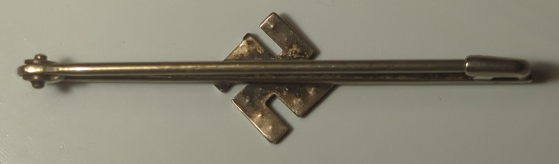 800 zilveren broche (hakenkreuz-Schmuck)