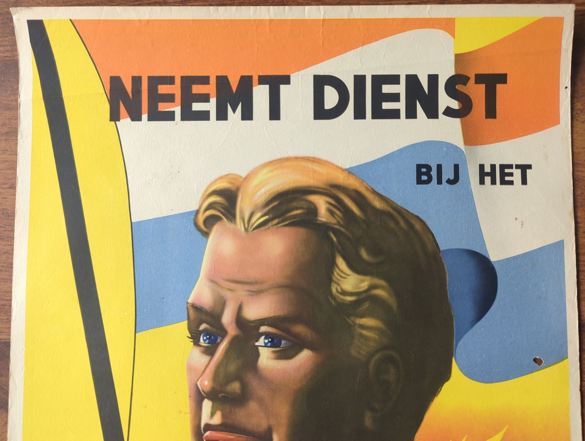 Waffen SS wervingsposter Vrijwilligers-Legioen Nederland