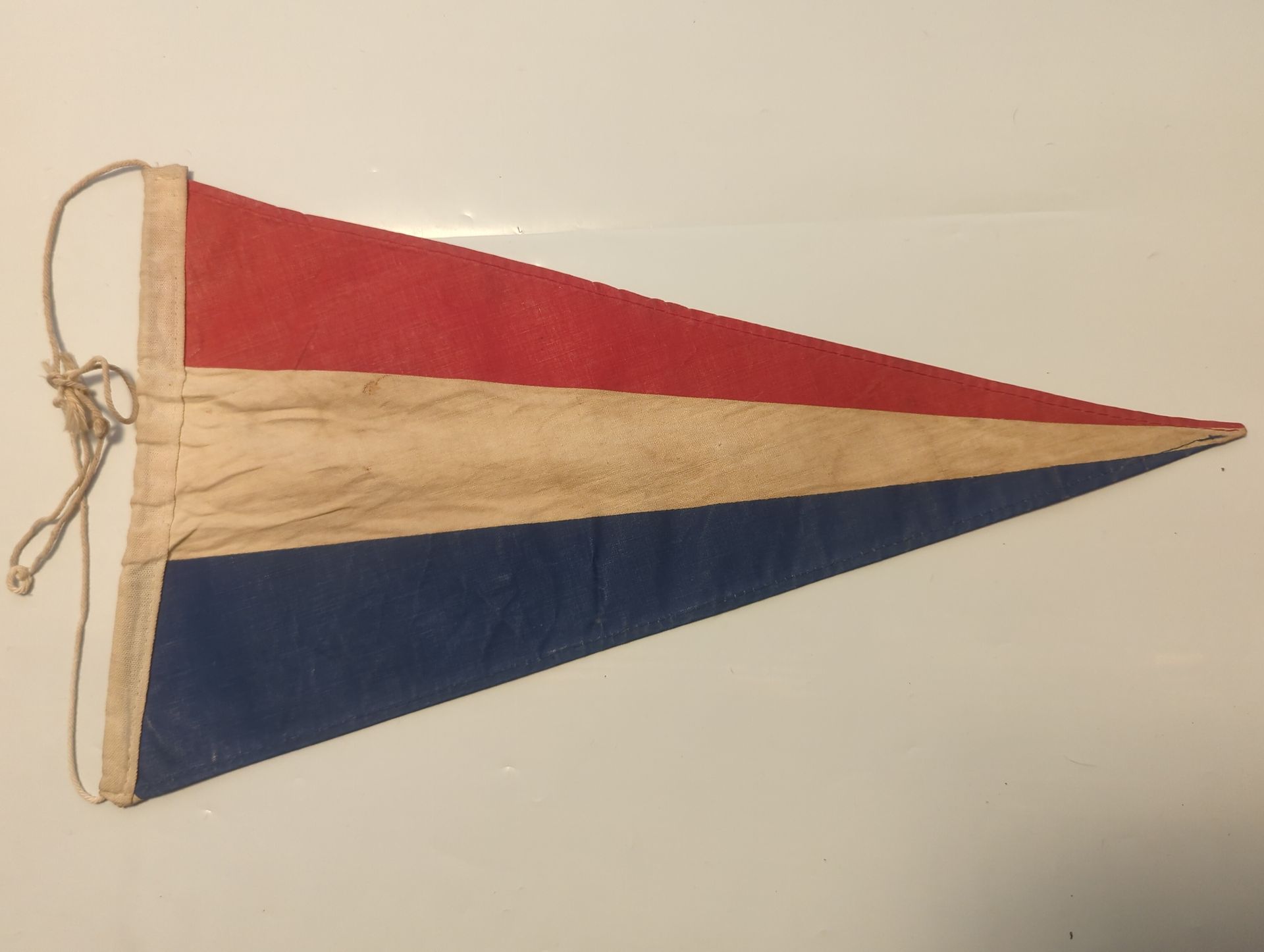 rood wit blauw pennant ww2 original militaria