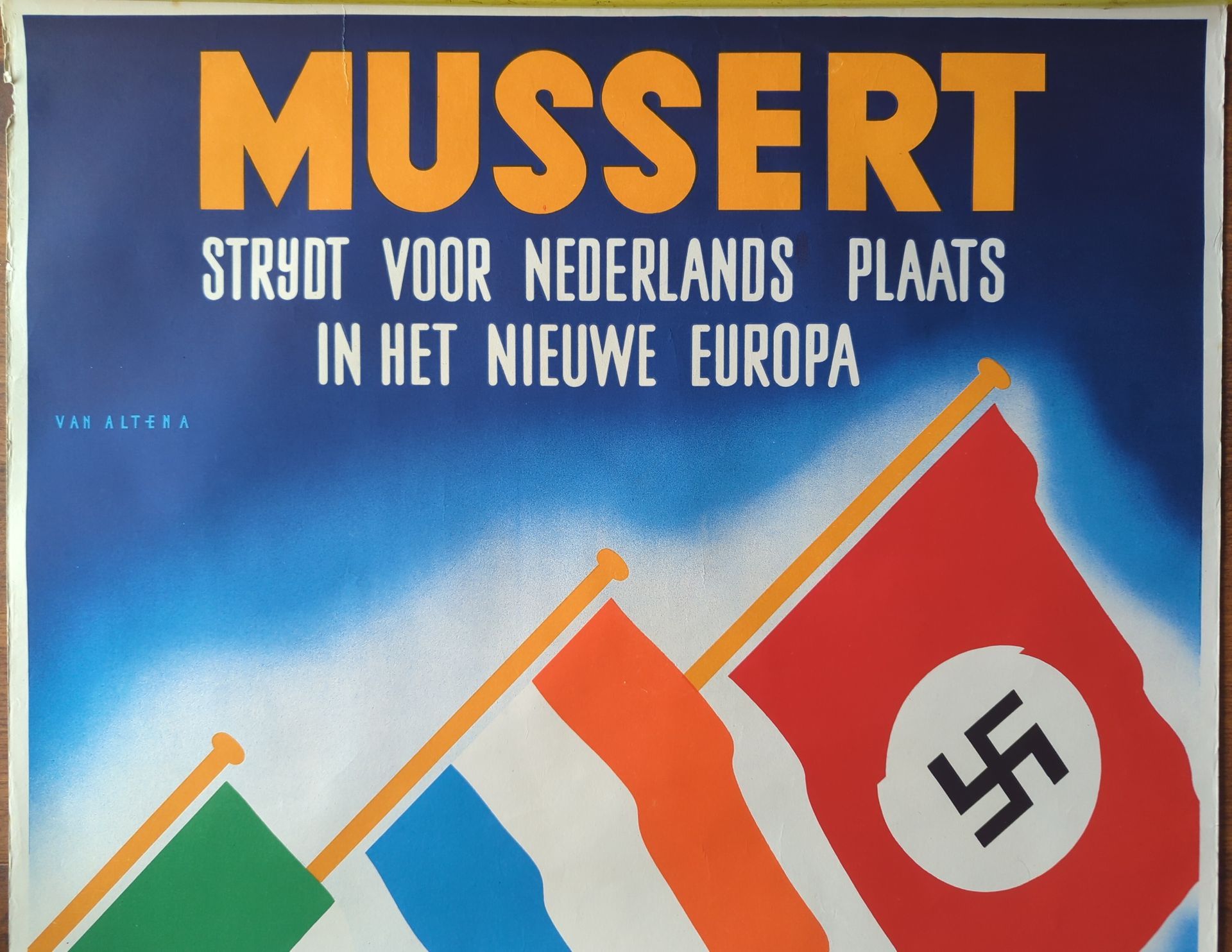 Mussert strijdt voor Nederlands’ plaats in het nieuwe Europa