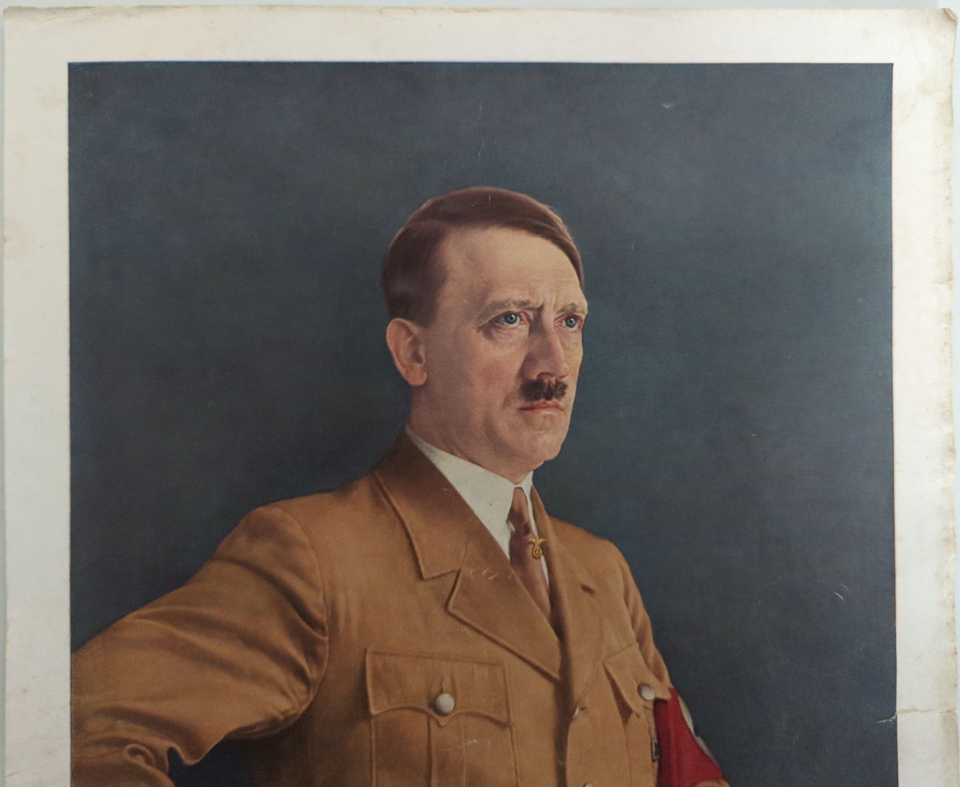 Portretposter Adolf Hitler – nach einem gemalde von professor Heinrich Knirr
