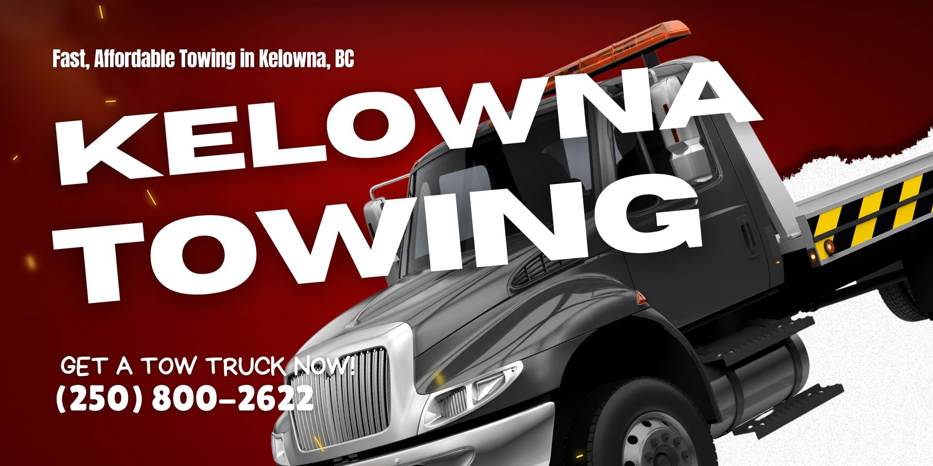 Kelowna towing and tow truck services