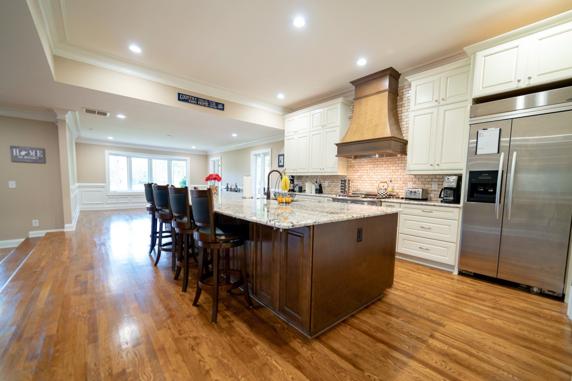 view of a room after remodeling