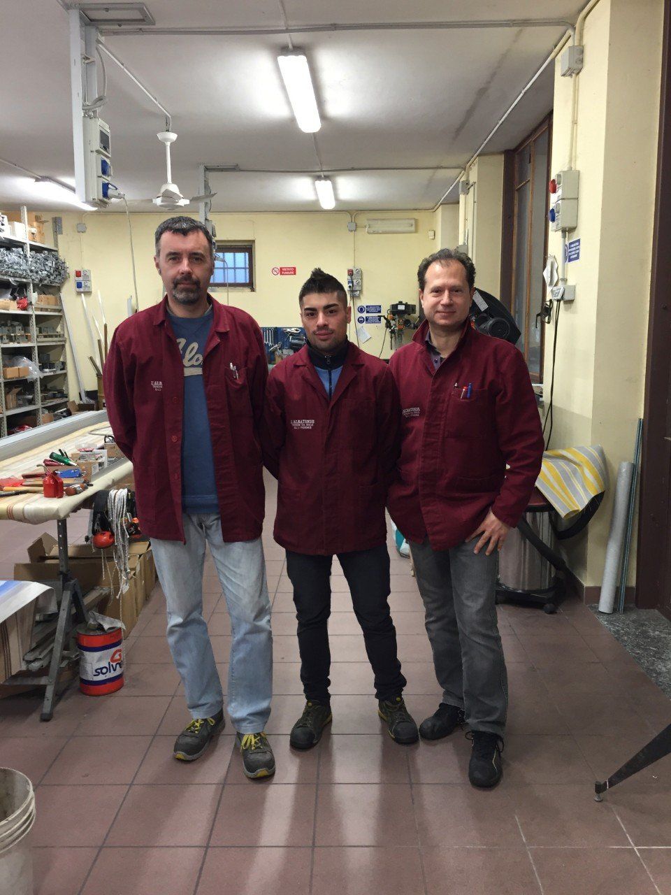 Tecnici dell'azienda