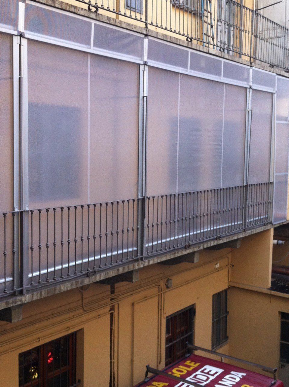 Tenda a guida invernale doppia