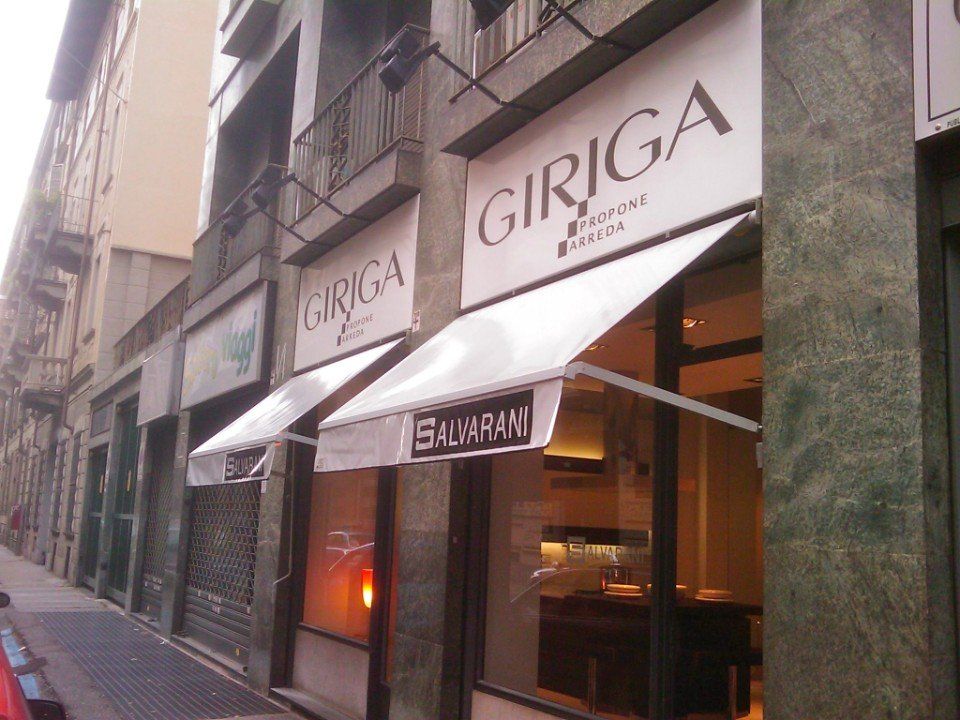 Tende alla pantalera doppie Giriga