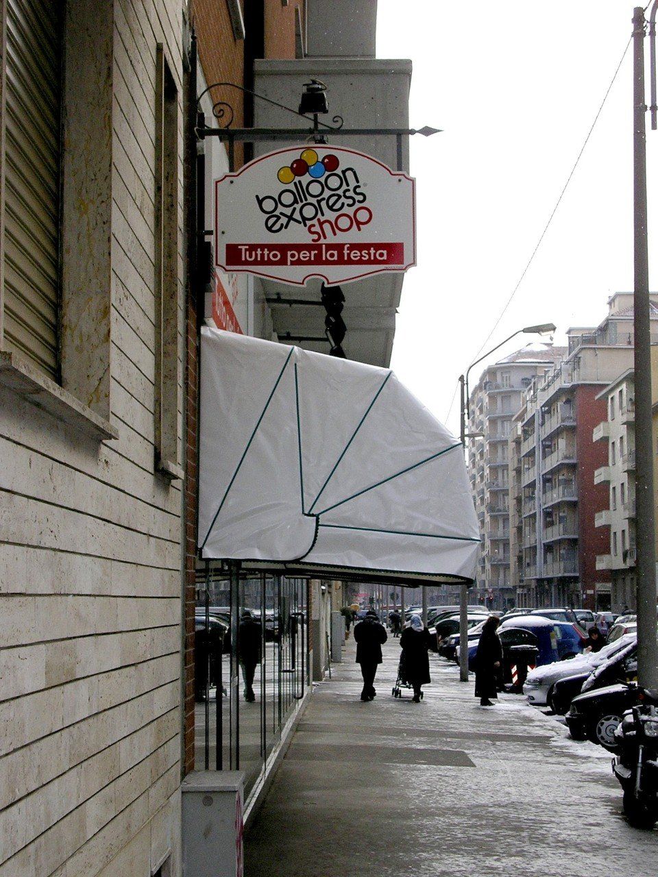 Tenda a capote negozio di giocattoli