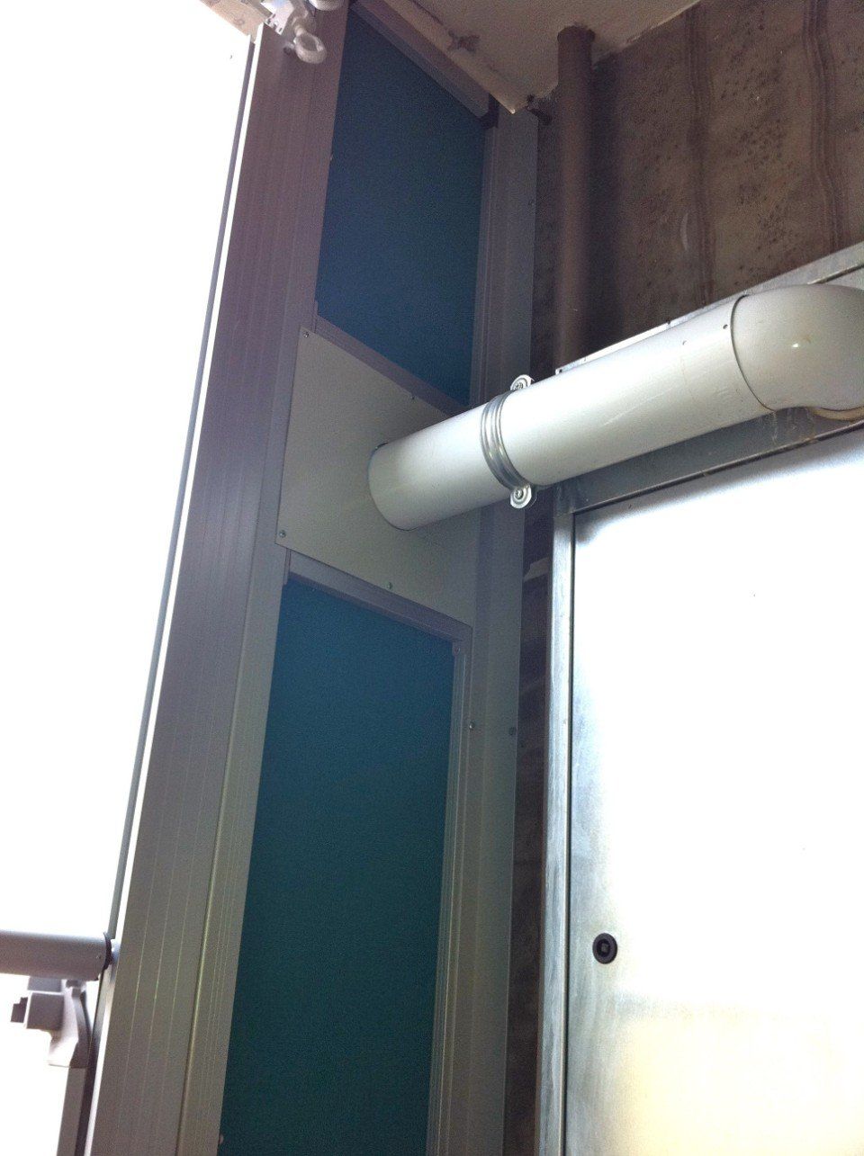 Telaio montato all'esterno