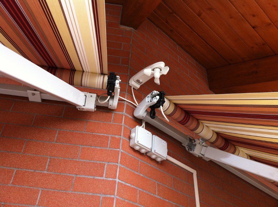 Doppie tende con motore