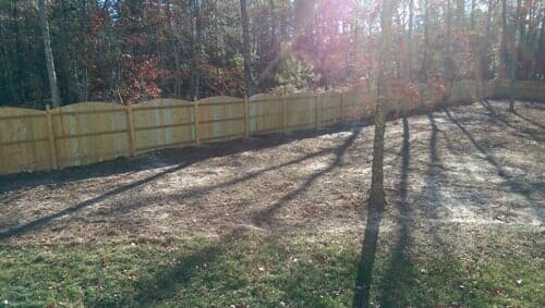 Clean yard — Richmond, VA — Land Designs LLC