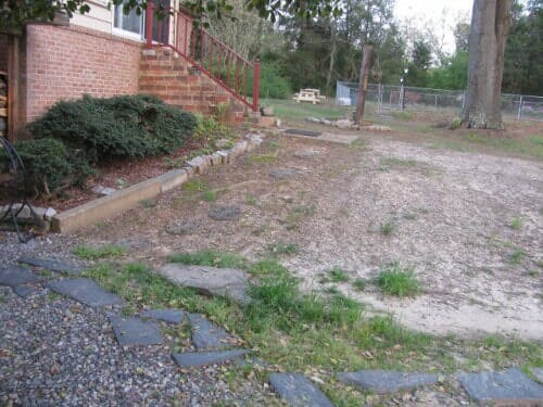 Old access area — Richmond, VA — Land Designs LLC