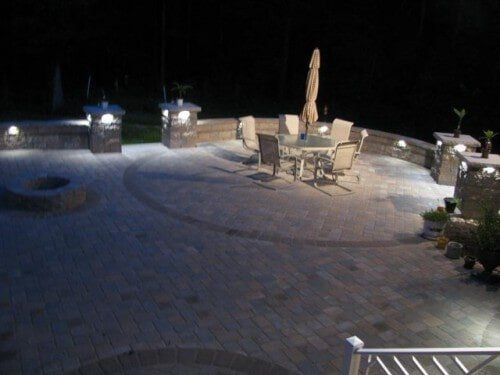 Large paver patio — Richmond, VA — Land Designs LLC