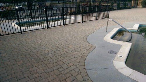 Pool patio restoration — Richmond, VA — Land Designs LLC