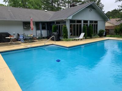 completed replastered inground pool