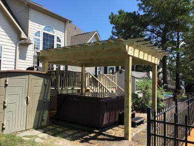 pergola over hot tub
