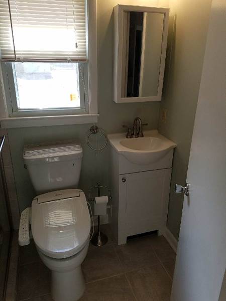 Single Vanity & New Toilet | Bathroom Remodel | Fayetteville, NC