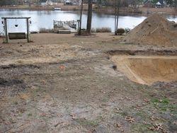 Construction Site for Pool | Pool Builder | Fayetteville, NC