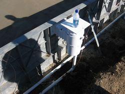 Swimming Pool Filter being Installed | Swimming Pool Contractor | Fayetteville, NC