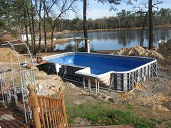 Swimming Pool Plaster Molding Added | Pool Builder | Fayetteville, NC