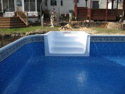 Dirt and Soil Filled in Around Pool Frame | Pool Builder | Fayetteville, NC