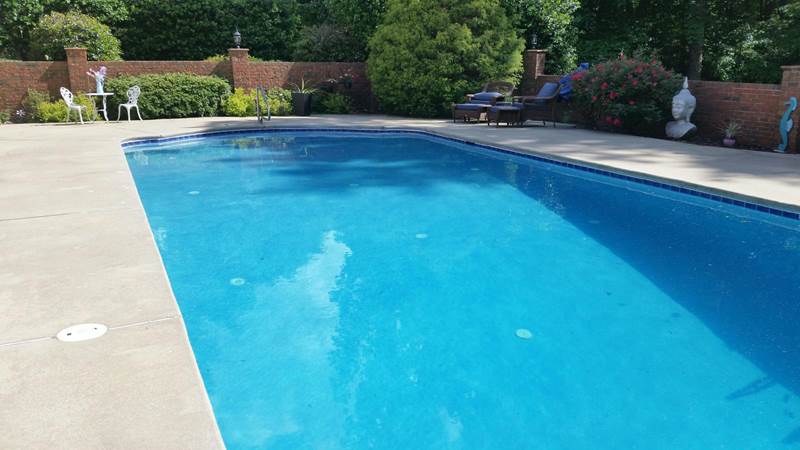 replaster gunite pool