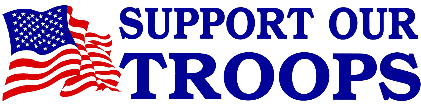 support our troops logo