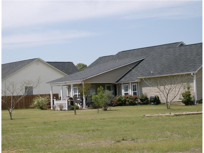 Rear of House with Vinyl Siding, Fayetteville NC Siding Contractor