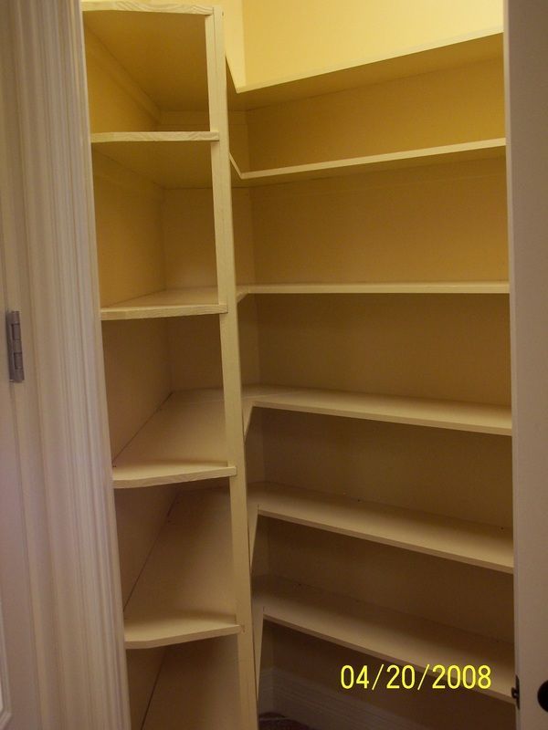 A photo of a closet taken on 04/20/2008