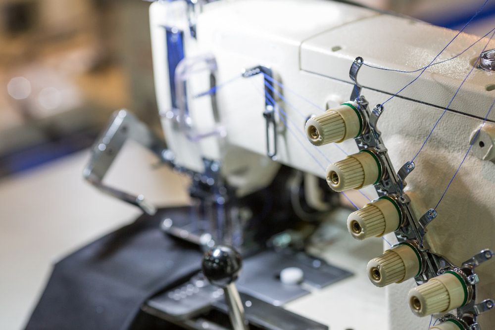 A Close Up of a Sewing Machine in a Factory — James Hunter Mobile Sewing Machine Mechanic in Noosa, QLD