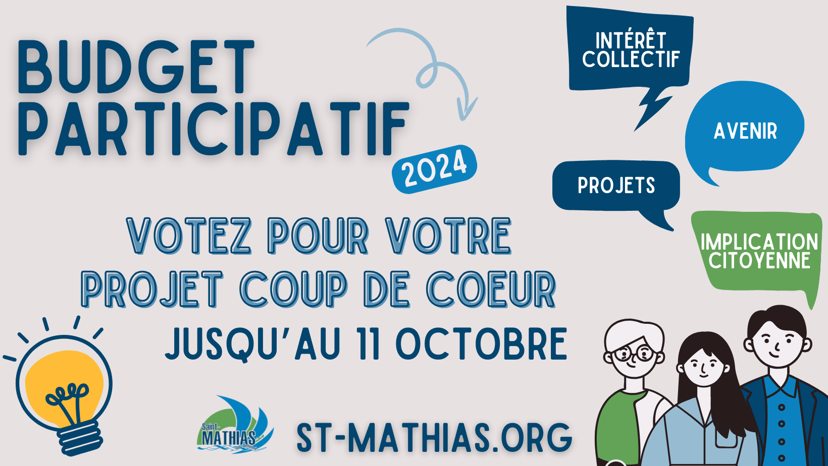 SaintMathiassurRichelieu invite les citoyens à se prononcer sur leur