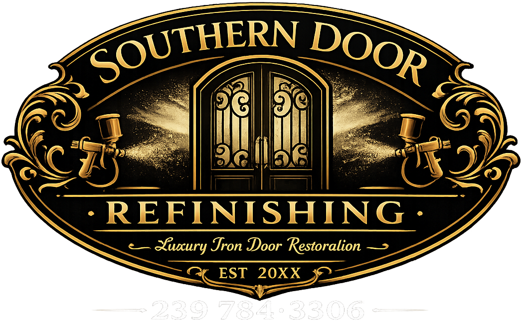 Iron Door Refinishing