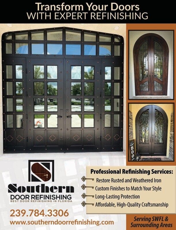 Transform your doors with expert refinishing