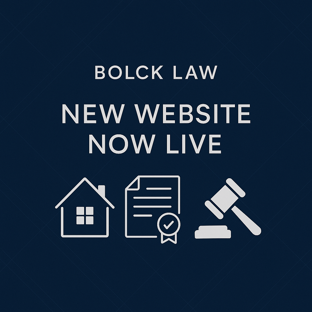 Bolck Law new website launch – Brisbane conveyancing and estate planning law firm