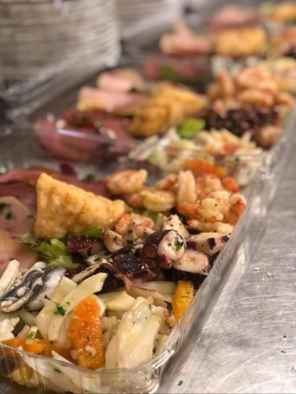 Antipasto misto di frutti di mare