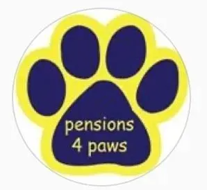Pensions 4 paws logo