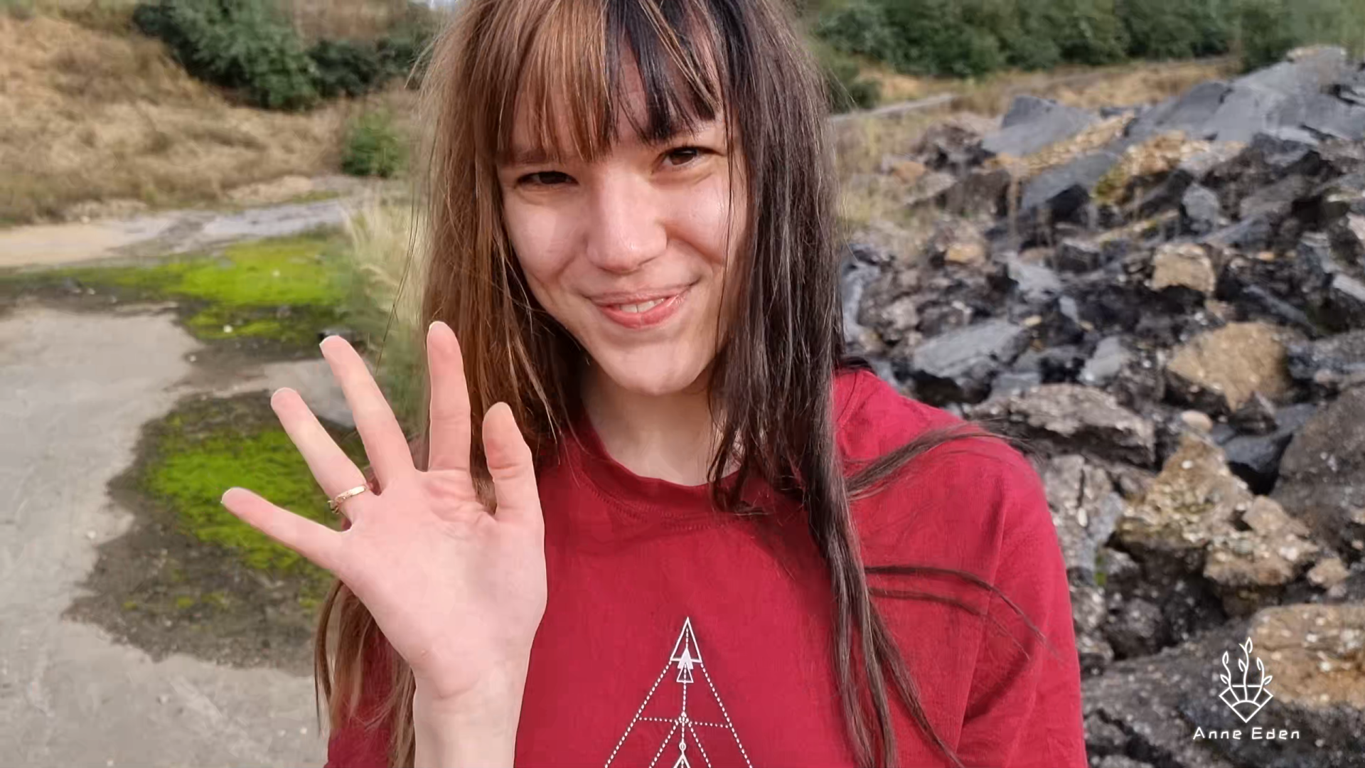 Anne Eden Creampie im Freien !!
