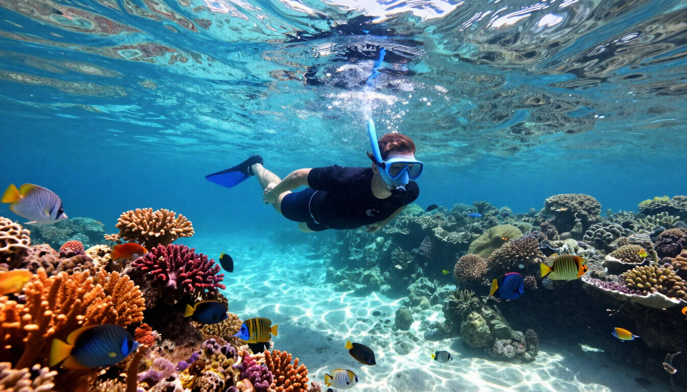 Snorkeling in Watamu Marine Park