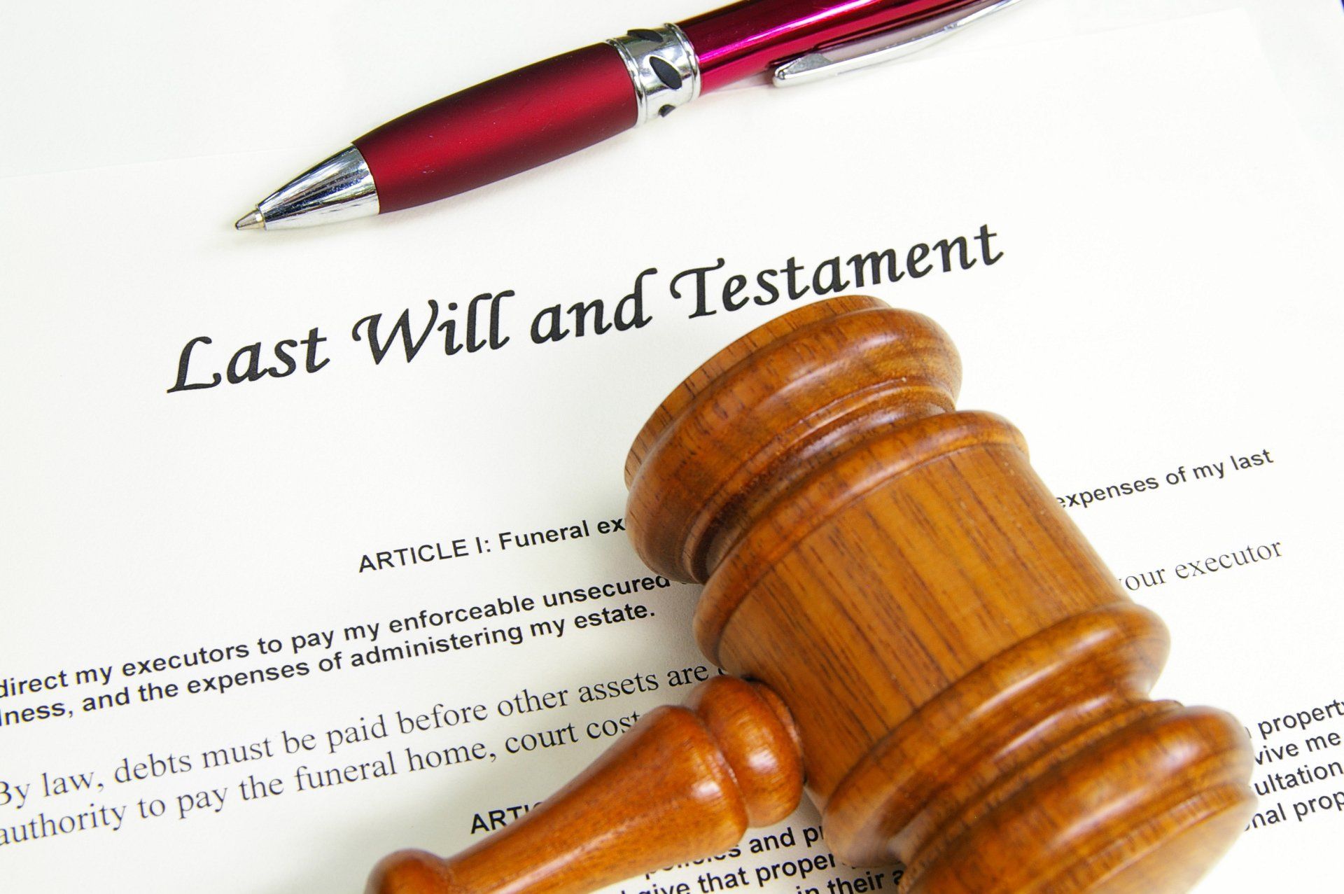 Last Will and Testament with Gravel — Kennewick, WA — Karen C. Koehmstedt, Attorney At Law, P.S.