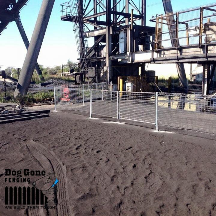 An Private Property Surrounded With Chain Wire Fence  — Dog Gone Fencing in Paget, QLD