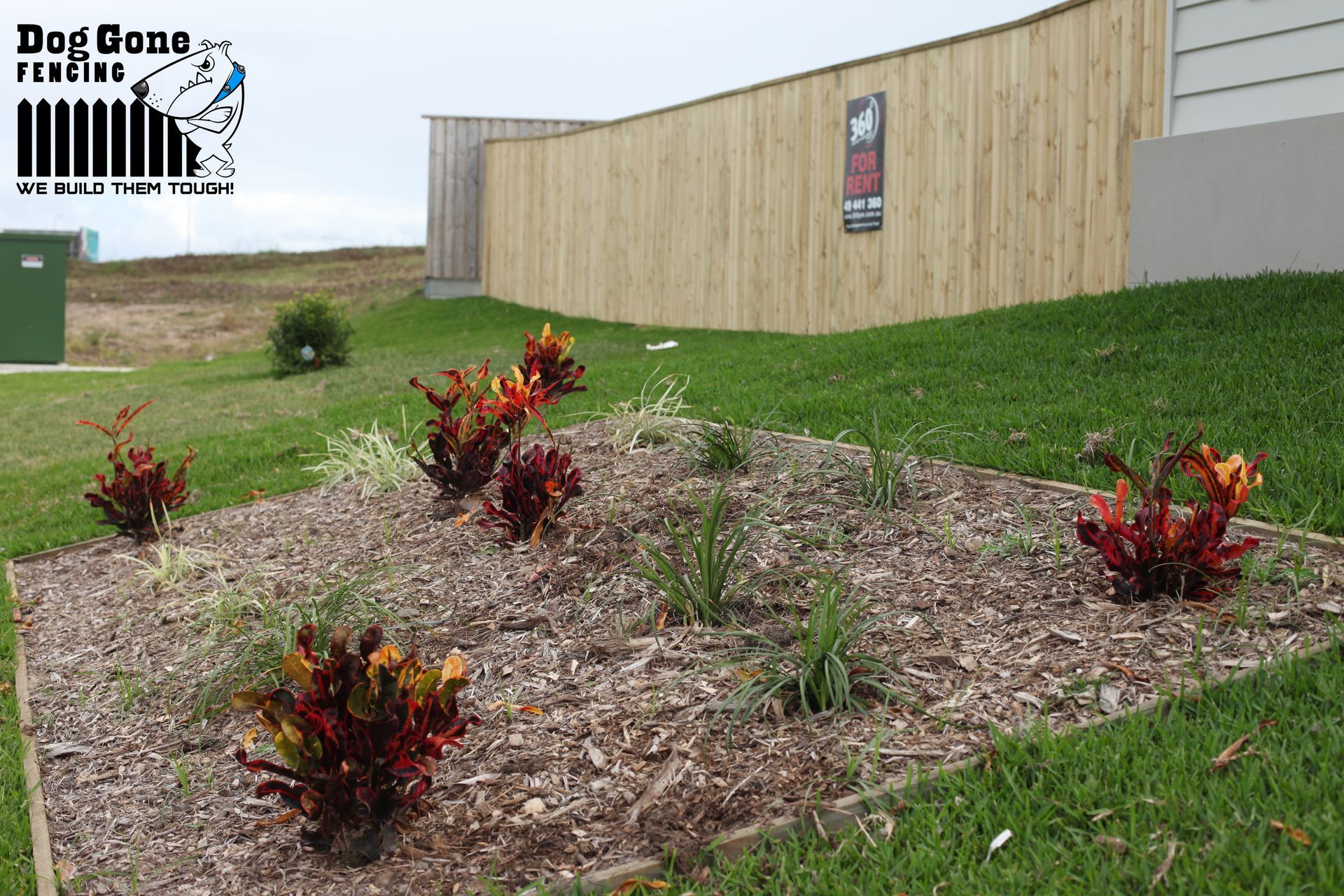 A Picture Of A Dog Dome Fence Company — Dog Gone Fencing in Paget, QLD