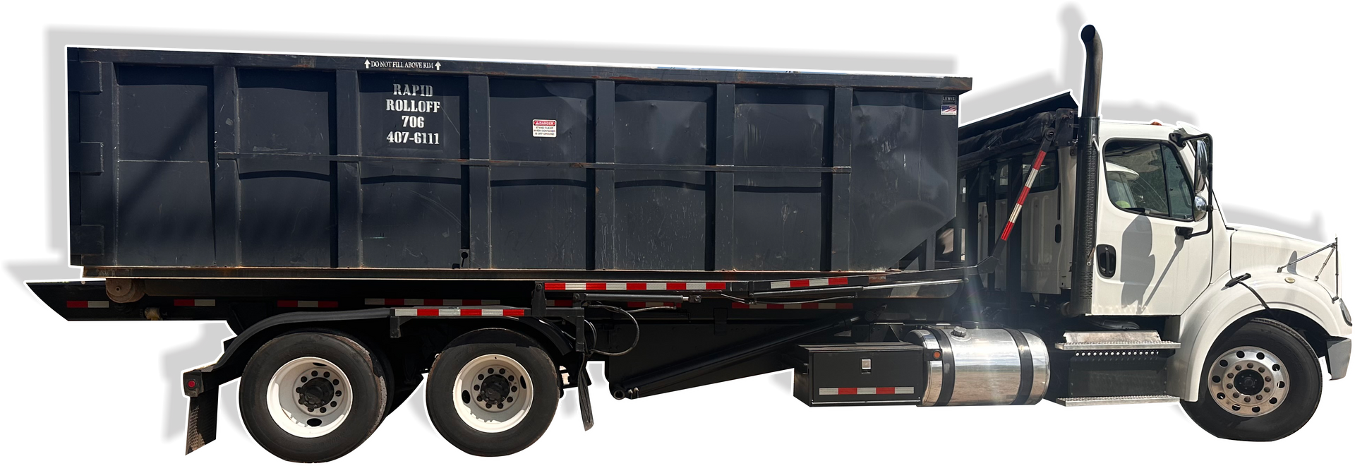 Reliable Roll off dumpster rental services truck in lagrange ga