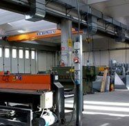 macchinario produzione serrande di regolazione