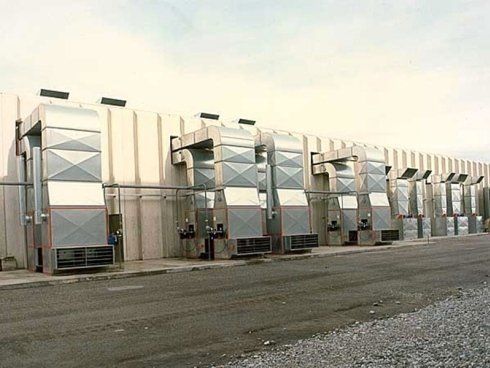 magazzino condotte di impianti di raffreddamento