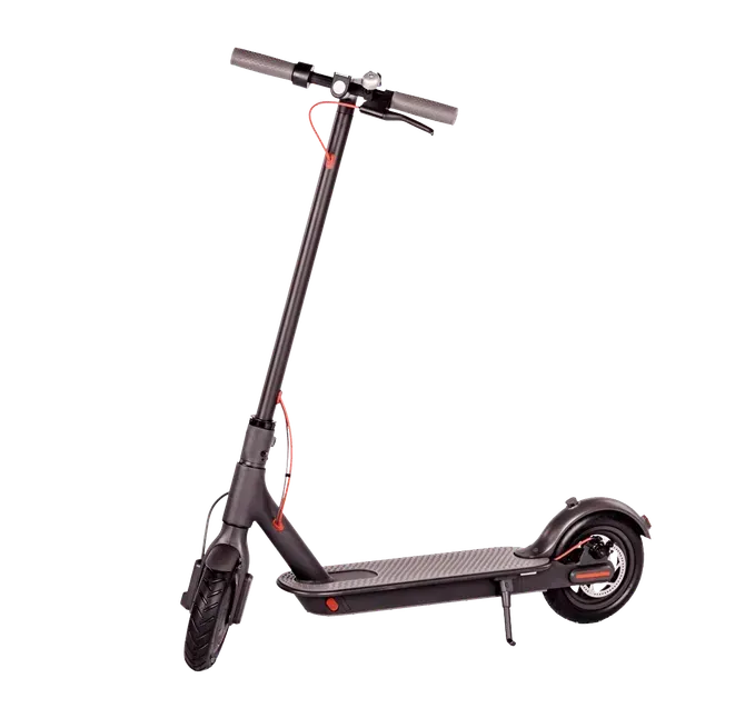 Black Electric Scooter With Red Accents — Central Western Communications in Emerald, QLD