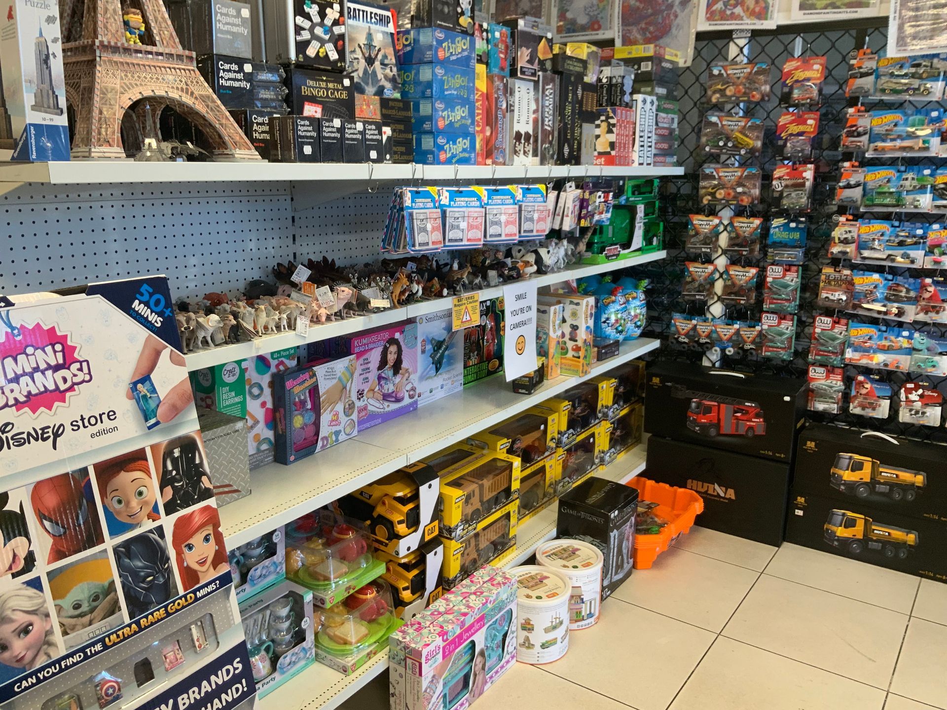 Shelves Stocked With Toys in a Store — Central Western Communications in Emerald, QLD