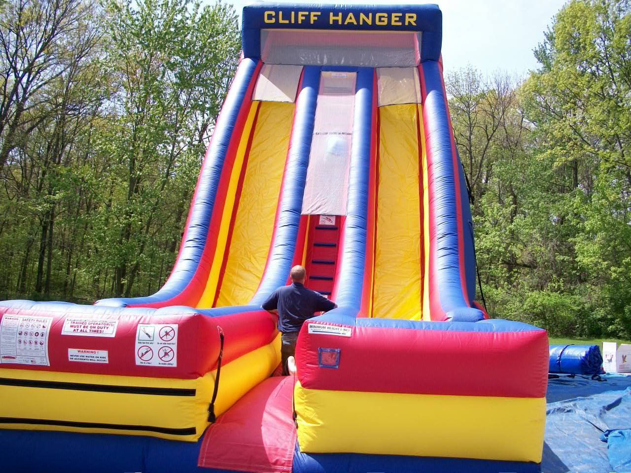 Inflatable Slide Rentals — Cliff Hanger Slide in Gahanna, OH