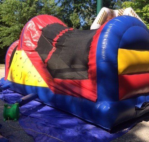 Party Rentals — Backyard Inflatable Slide in Gahanna, OH