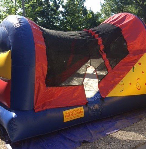 Inflatable Rentals — Inflatable Backyard Mini Slide in Gahanna, OH