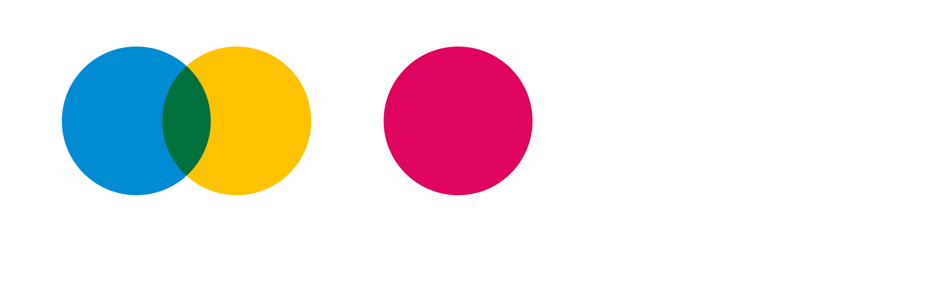 Ein Logo für tls event & messebau mit bunten Kreisen