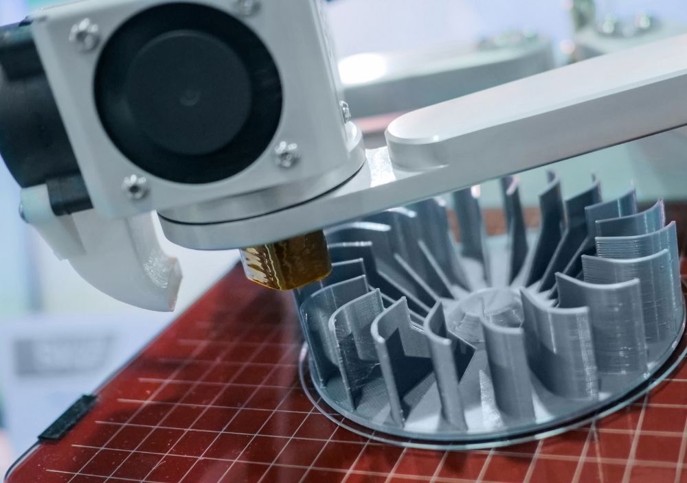 a legacy part being reproduced through additive manufacturing